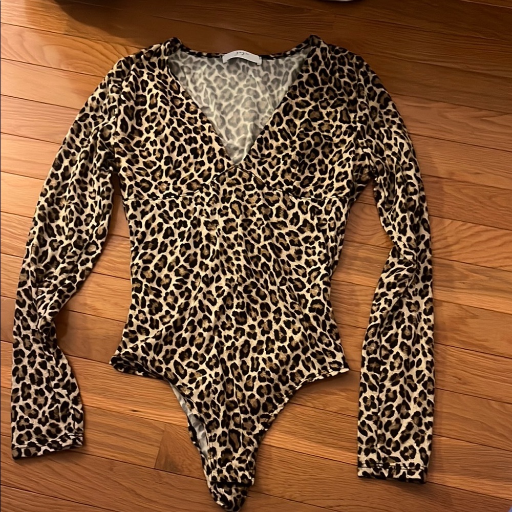 Leopard Print Bodysuit